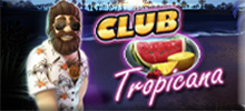 ¡Ven a relajarte y divertirte en el Club Tropicana! ¡Aquí el sol y las victorias son suficientes para todos! Sandía, cerezas, sombrillas, cocos y más llenan los carretes y deben formar combinaciones iguales para otorgar una ganancia. Vive esta increíble experiencia tropical y llena tu vaso para refrescarte con giros gratis y multiplicadores de hasta 10x tu apuesta. ¡Toma un cóctel y sírvete un poco de diversión!<br/>
<br/>
¡Presiona Play y diviértete ahora mismo!