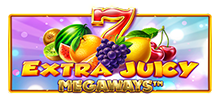 Trayendo el formato Megaways a nuestro juego de frutas, Extra Juicy Megaways™ tiene muchos de los símbolos de frutas de la versión original, pero ahora se les une un nuevo símbolo de kiwi, un símbolo Scatter multiplicador y un diseño actualizado. Los bonos de tragamonedas ahora tienen una función de juego dentro de Free Spins, lo que le permite activar bonos adicionales mientras juega. ¡Extra Juicy Megaways™ tiene mucho por descubrir, alta volatilidad y ganancias máximas de 5000x que lo mantendrán regresando por más!