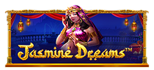 Sueños de jazmín<br/>
Dale al play y prepárate para victorias encantadoras con Jasmine Dreams™.<br/>
Los comodines expandidos son la clave para grandes ganancias, empujando hacia arriba y hacia abajo los carretes en la bonificación para otorgar nuevos giros y multiplicadores para otorgar recompensas mágicas. Con símbolos que representan anillos, cofres del tesoro, espadas y más; que también están unidos por un símbolo de comodín, que es lo suficientemente grande como para completar un carrete completo, lo que facilita sus ganancias. ¡Embárcate en esta aventura y garantiza el primer premio de hasta 2500 veces tu apuesta!<br/>
<br/>
¡Juega ahora y garantiza mucha diversión!