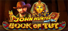 Sigue a John Hunter en Egipto en John Hunter and the Book of Tut, un juego de tragamonedas de 3×5 y 10 líneas. Encuentra la tumba del Rey Tutankamón y disfruta de los giros gratis con los símbolos especiales Scatter.