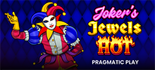 Joker’s Jewels Hot<br/>
<br/>
Enfréntate a los carretes en llamas en el Joker’s Jewels Hot de estilo retro.<br/>
<br/>
La tragamonedas 5×3 te lleva a un viaje nostálgico en el tiempo con una gran cantidad de comodines, accesorios y joyas que allanan el camino para ganar múltiples combinaciones ganadoras, todo ello acompañado de una banda sonora divertida.<br/>
<br/>
Durante el juego base, los comodines calientes pueden aparecer en la cuadrícula, lo que aumenta el potencial de ganancias al fusionarse con cualquiera de los íconos de esta tragamonedas.<br/>
<br/>
A medida que avanza el juego, se puede activar una ronda de bonificación candente a medida que los símbolos Hot y Hot Wild adornan la cuadrícula, con hasta 15 comodines calientes que otorgan el premio mayor del juego de 25 000x.