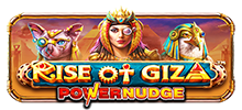 El antiguo Egipto se encuentra con la era digital en Rise of Giza PowerNudge™, la tragamonedas de 10 líneas de pago donde el escarabajo aparece como un símbolo superpuesto que actúa como un Scatter, lo que activa tiradas gratis con tres Scatters acumulados. Free Spins desbloquea la función progresiva que aumenta el multiplicador en 1x con cada gota y cada giro gratis que sigue.