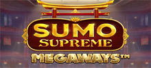 Lucha con carretes en constante cambio en Sumo Supreme Megaways™.  Descubra un escenario tradicional japonés con luchadores de sumo, pesas rusas y comodines con trofeos en un tablero de cinco carretes, acompañados de la mecánica Megaways™ y la función de caída para crear aún más formas de ganar con un solo giro. También pueden aparecer símbolos de pago instantáneo, sumando su valor a cada combinación ganadora de la que formen parte.  Además, a los símbolos y a los carretes se les asigna un peso al azar. Cada vez que el peso total de los símbolos en un carrete es igual o excede el peso debajo de ellos, se otorga un símbolo especial. Con cada cascada, el peso del carrete se reduce en uno, lo que brinda más posibilidades de romper el carrete. Durante el juego base, solo se puede romper un carrete por giro. Se necesitan cuatro símbolos Scatter para desbloquear ocho giros gratis.