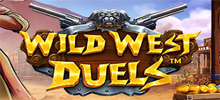 Duelos del salvaje oeste<br/>
¿Listo para este duelo? Wild West Duels te lleva a un pequeño pueblo del lejano oeste, para enfrentarte a duelos y bandidos en busca de la ley, el orden y grandiosos premios. Todo tiene lugar en una cuadrícula de juego de 5x5, donde 15 líneas se entrecruzan en el área de juego para lograr combinaciones ganadoras. Consigue 3 o más scatters de Beer Game y activa 10 giros gratis de Beer Game, con multiplicadores de hasta 3x. Golpea el scatter de Lost Relics y alcanza multiplicadores de hasta 5 veces tu apuesta.<br/>
<br/>
¡Preparados, apuntad y disparad!