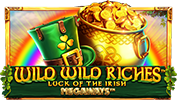 La suerte de los irlandeses trae buena fortuna en Wild Wild Riches Megaways™.

Jugados en seis carretes, símbolos icónicos como arpas, tréboles, hongos y cerveza regresan de
el lanzamiento original con premios instantáneos en efectivo. Estos se pueden otorgar por aterrizar comodines en el primer
dos carretes y un premio instantáneo en efectivo en el carrete tres. Para enriquecer aún más la acción, efectivo instantáneo
los premios también pueden venir con premios mayores lucrativos.

La bonificación requiere que los comodines estén en los carretes uno y dos con un símbolo de bonificación en el carrete tres. Este
desbloquea una mecánica de apuesta donde los jugadores pueden probar suerte para ganar hasta 20 giros gratis en el
ronda de bonificación!